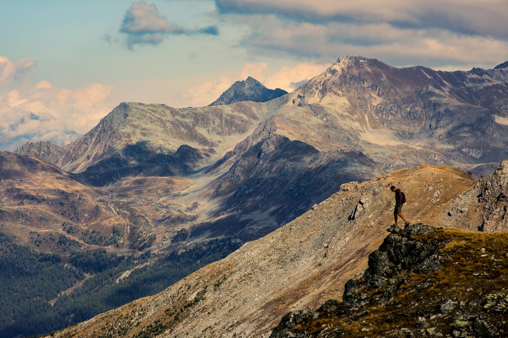 Mont Noble 2673 m und der Col-de-Cou-Grat — Tagestour ab Mase