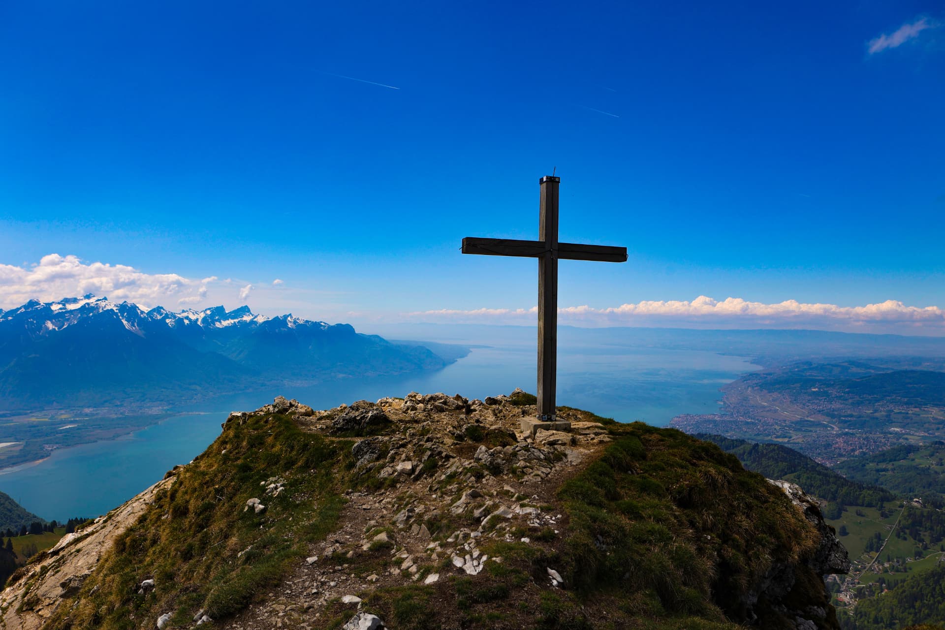 Dent de Jaman 1875 m — Maitag über Montreux, Wanderung ab Haut de Caux